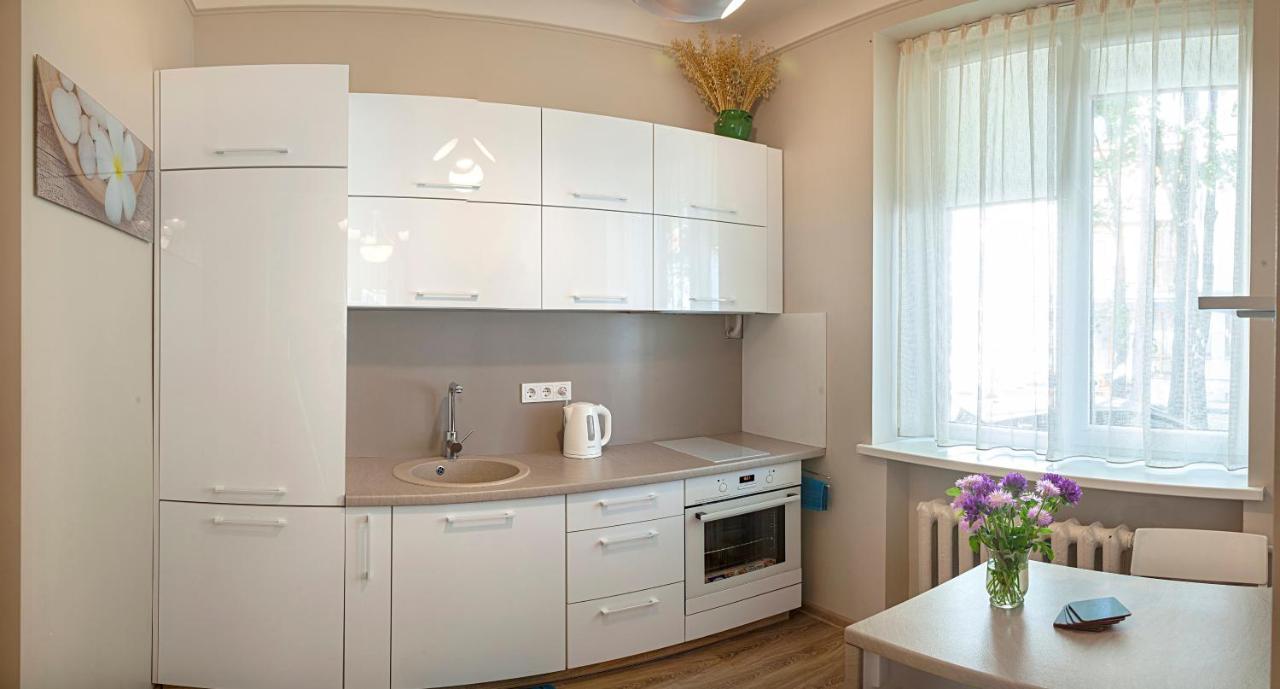 Sauliu Apartamentai ! In The Heart Of Klaipeda Center Eksteriør billede